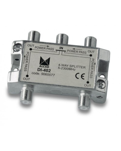 Alcad DI-402 4-Way Splitter