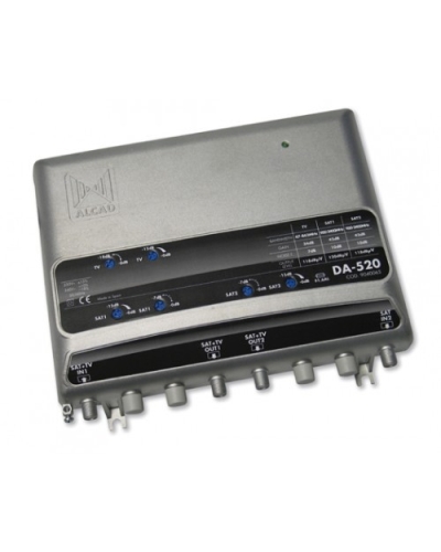 Alcad DA-520 Double TV-SAT Distribution Amplifiers