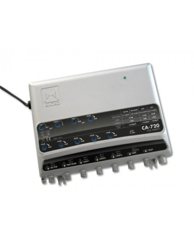 Alcad CA-720 Multiband, TV-SAT High Gain Head-End Amplifiers