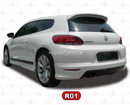 volkswagen scirocco rear skirt bodykit