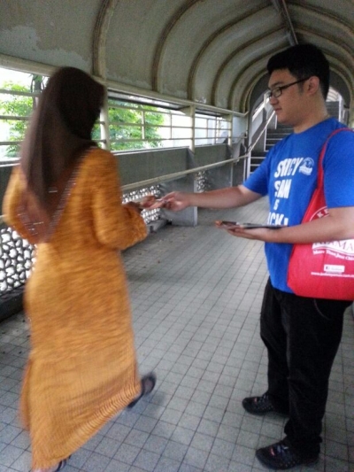 Hand to Hand Flyer Distribution