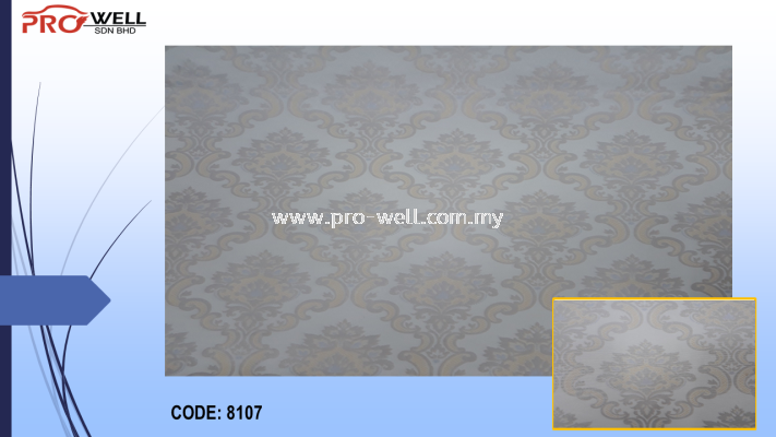 PVC WALLPAPER 8107