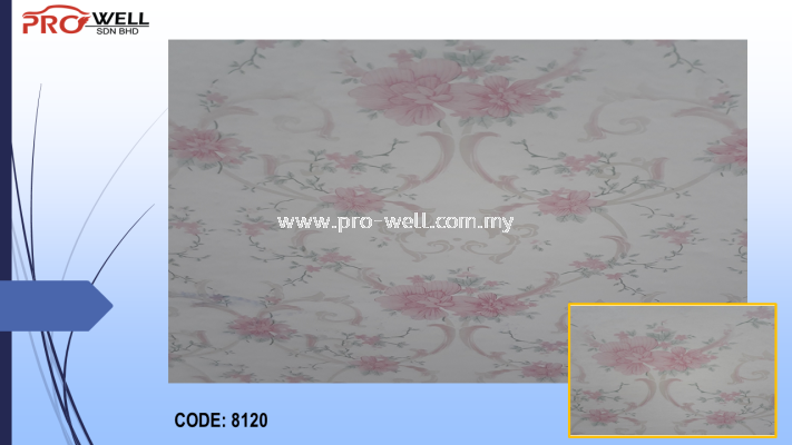 PVC WALLPAPER 8120