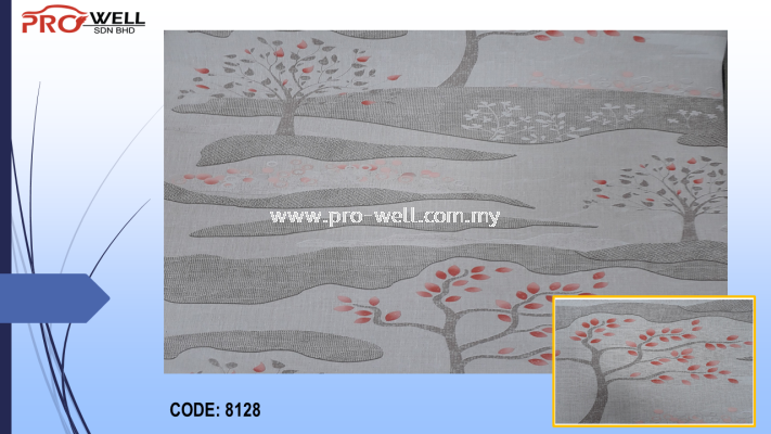 PVC WALLPAPER 8128