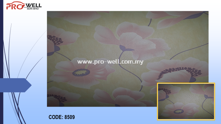 PVC WALLPAPER 8509