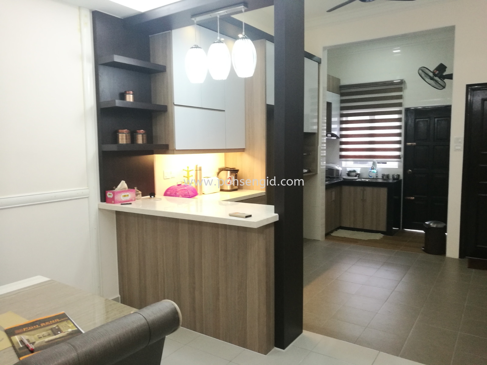 4g Glass Kitchen Cabinet Rembau Kitchen Renovation Service Interior Design Supplier Supply Poh Seng Furniture Interior Design