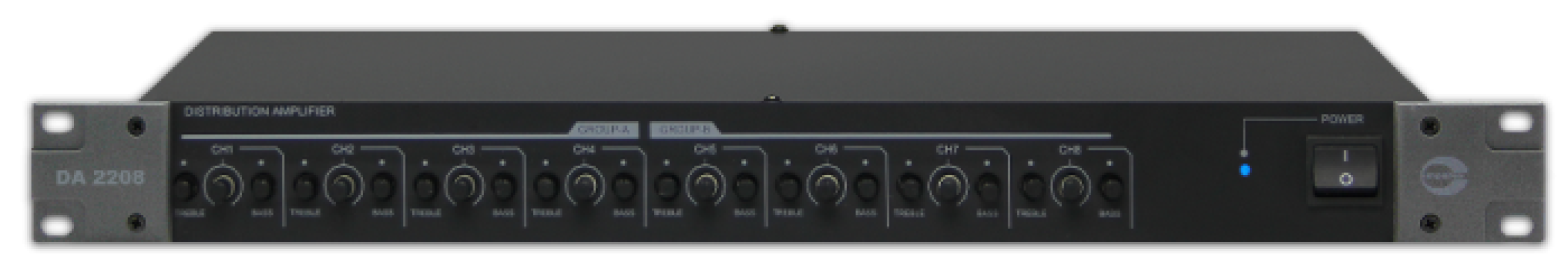 DA2208.AMPERES Audio Distribution Amplifier