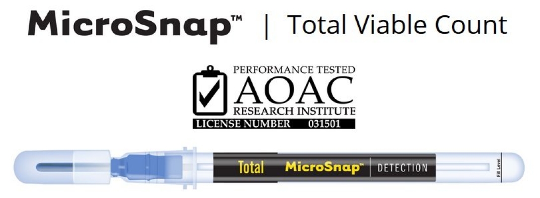 Hygiena Indicator Organism Tests C MicroSnap Total Viable Count