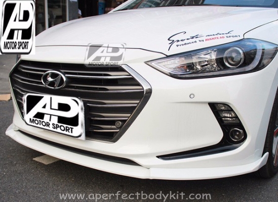 Hyundai Elantra 2016 Front V Lip 