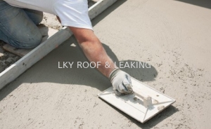 Concrete & Flat Roof Leak Repair Service