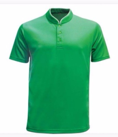 Microfiber Mock Neck With Buttons M3300