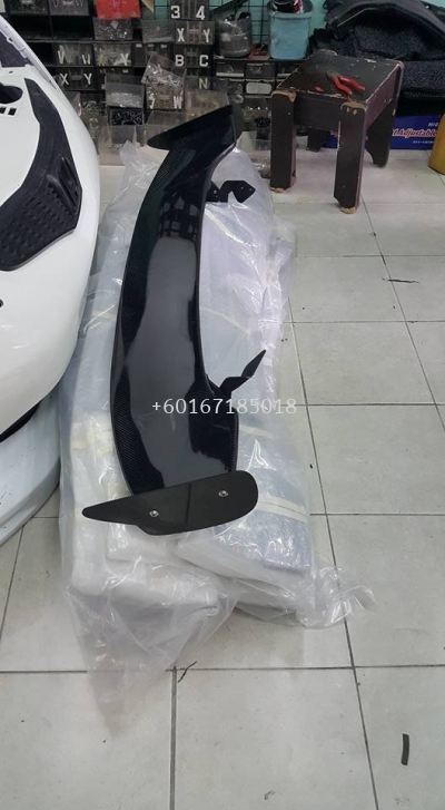 2017 honda jazz spoiler js racing carbon fibre