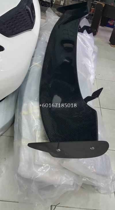 2017 honda jazz js racing spoiler carbon fibre