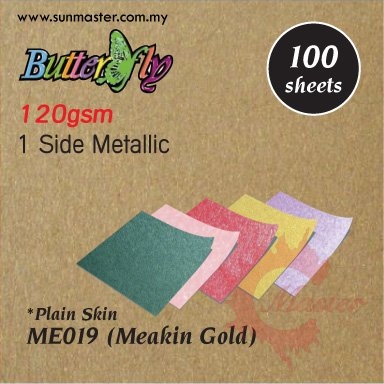 Metallic Paper - Meakin Gold