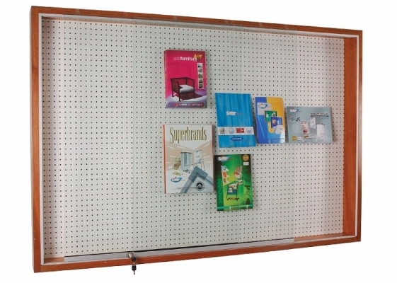 PEG34G PEG Board - Wooden Cabinet