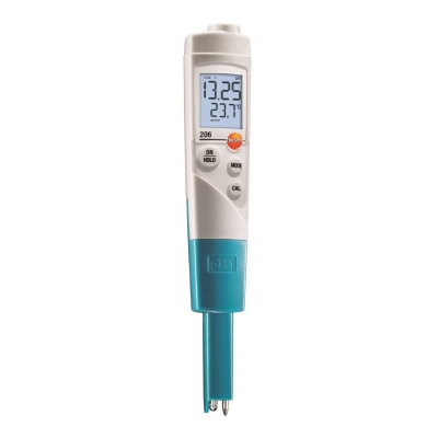 Testo 206-pH1 - pH/Temperature Measuring Instrument for Liquids [Delivery: 3-5 days]