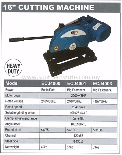 16 Cutting Machine