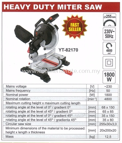 Yato Heavy Duty Mitre Saw YT-32170