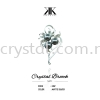 Crystal Brooch, 09#, MATTE SILVER Crystal Brooch Brooch Jewerly