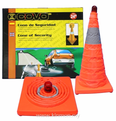 28" Foldable Traffic Cone