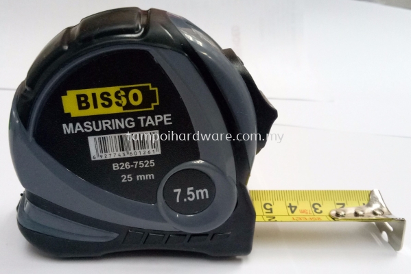 Bisso Measuring Tape With Rubber Cover