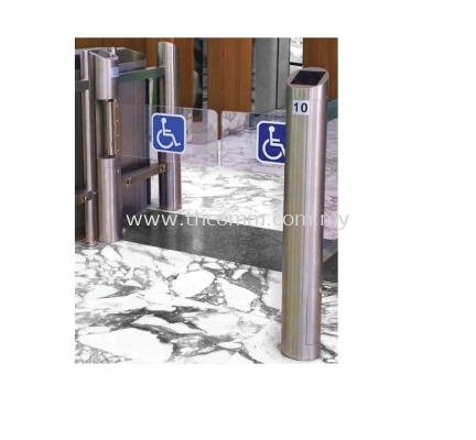 Mini tubular Swing barrier SWB100S