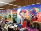 Exhibition Backdrop Setup / Shell Scheme Backdrop Setup / Exhibit Backdrop / Booth Wrapping Wall Sticker Stickers