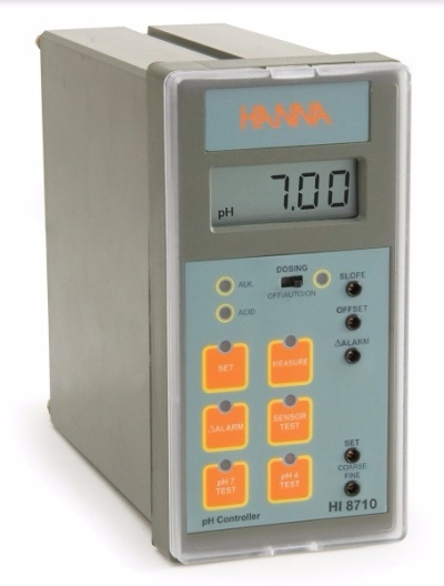 HI8710 pH Analog Controller with Self-Diagnostic Test