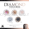 Diamond Patch Iron, Code: 27#, 10pcs/pack (BUY 1 GET 1 FREE) Diamond Patch Iron  Iron on Metal / Patch