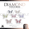 Diamond Patch Iron, Code: 23#, 10pcs/pack (BUY 1 GET 1 FREE) Diamond Patch Iron  Iron on Metal / Patch