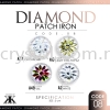 Diamond Patch Iron, Code: 08#, 10pcs/pack (BUY 1 GET 1 FREE) Diamond Patch Iron  Iron on Metal / Patch