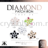 Diamond Patch Iron, Code: 28#, 10pcs/pack (BUY 1 GET 1 FREE) Diamond Patch Iron  Iron on Metal / Patch