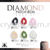 Diamond Patch Iron, Code: 31#, 10pcs/pack (BUY 1 GET 1 FREE) Diamond Patch Iron  Iron on Metal / Patch