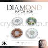 Diamond Patch Iron, Code: 38#, 10pcs/pack (BUY 1 GET 1 FREE) Diamond Patch Iron  Iron on Metal / Patch