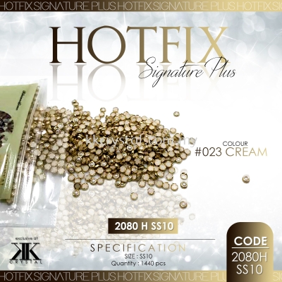 Hotfix Signature PLUS, 2080/H, SS10, Color 023# Cream