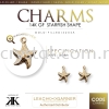 Suasa (Gold Filled), Charm, Starfish, 4pcs/pack Charms  Suasa (Gold Filled) 