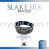 Slake Silk Bracelet, 02# Black Slake Silk Bracelet Bracelet  Jewerly