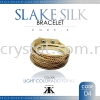 Slake Silk Bracelet, 04# Light Colorado Topaz Slake Silk Bracelet Bracelet  Jewerly