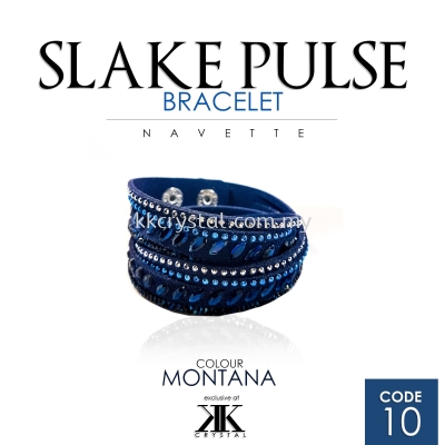 Slake Pulse Bracelet, Navette, 10# Montana