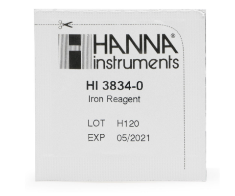 HI38040-100 Iron (Medium Range) Test Kit Replacement Reagents (100 tests)