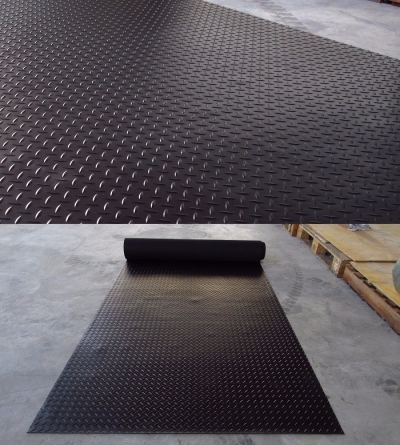 Diamond Plate Rubber Flooring