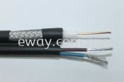 RG59 Coaxial Cable with DC power Cable