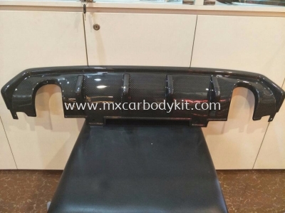 2016 HONDA CIVIC FC 5D CARBON REAR DIFFUSER WITH 2 HOLE (SMALL)