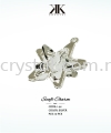 Fashion Scarf Charm, Code: 1-4, Silver, 10pcs/pack Scarf Charm