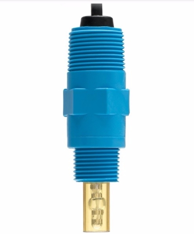 HI3003/D Flow-thru Conductivity Probe - NTC Sensor, DIN Connector, 3m Cable