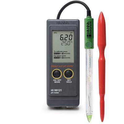 *HI99121 Direct Soil Measurement pH Portable Meter 