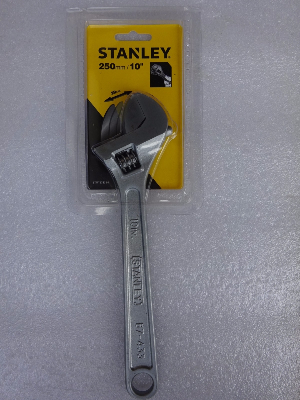 STANLEY 87-433 10" ADJUSTABLE SPANNER