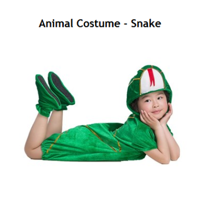 Animal Costume - Snake (Pre-Order 2 Week)  