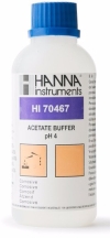 HI70467 Acetate Buffer pH 4.18, 230 mL Titrants Titration Reagents Reagents