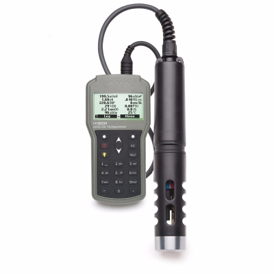 HI98194 Multiparameter pH/ORP/EC/TDS/Salinity/DO/Pressure/ Temperature Waterproof Meter